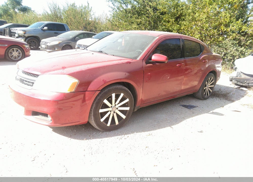 2011 DODGE AVENGER LUX VIN: 1B3BD2FG1BN528778