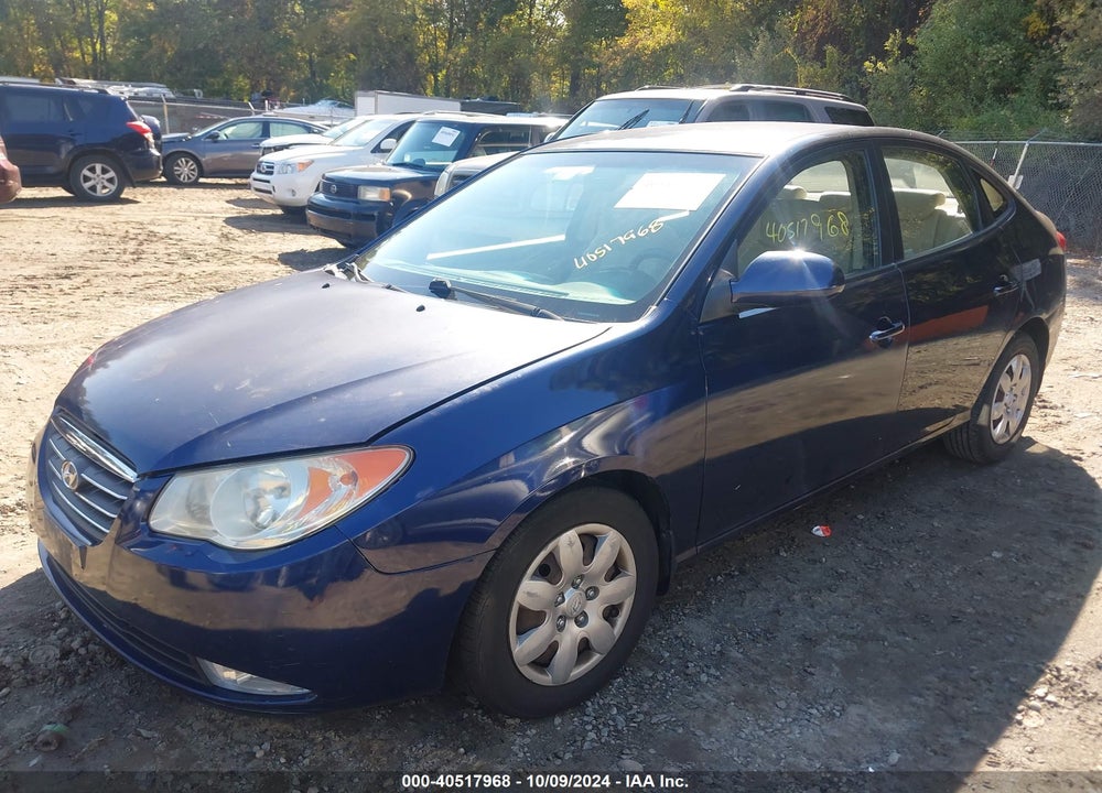 2008 HYUNDAI ELANTRA GLS/SE VIN: KMHDU46D18U547799