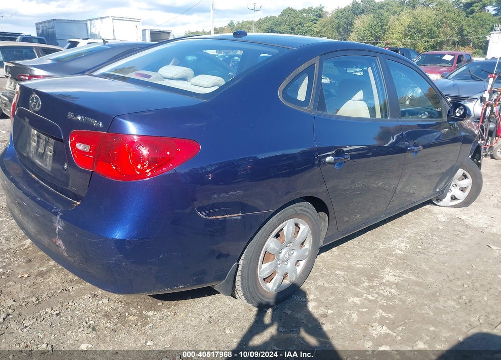 2008 HYUNDAI ELANTRA GLS/SE VIN: KMHDU46D18U547799