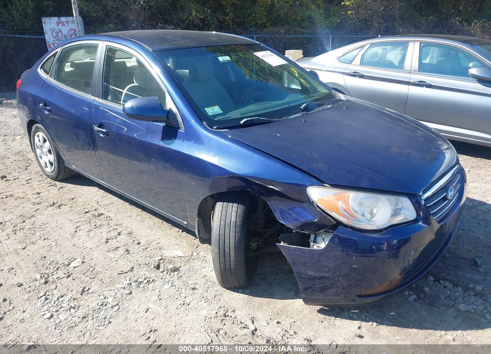 2008 HYUNDAI ELANTRA GLS/SE VIN: KMHDU46D18U547799