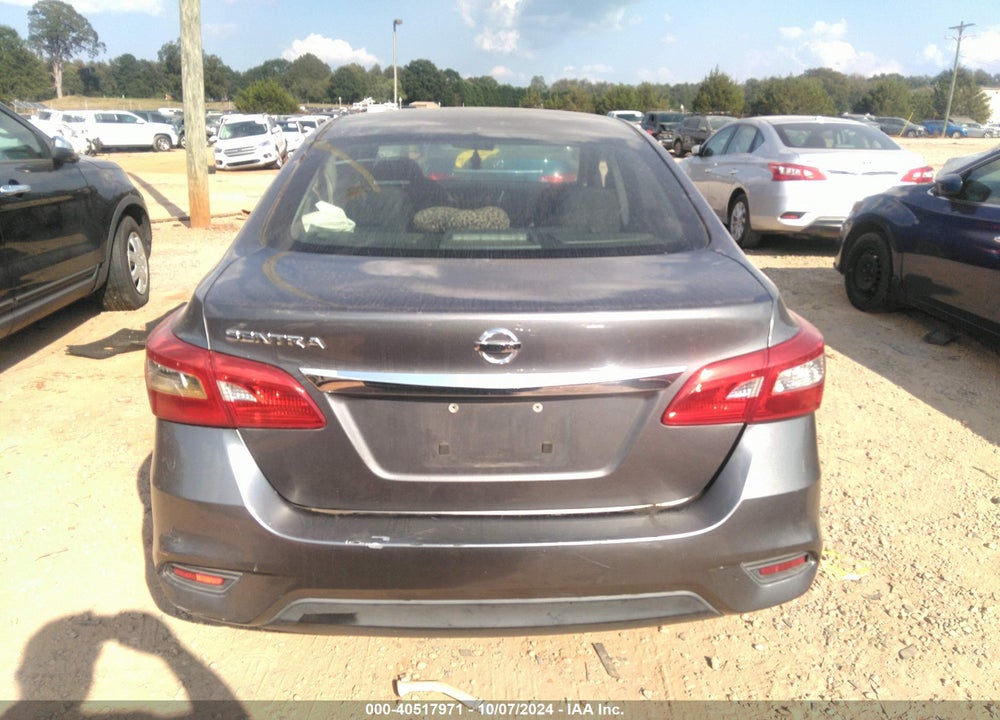 2017 NISSAN SENTRA S VIN: 3N1AB7AP3HL641874