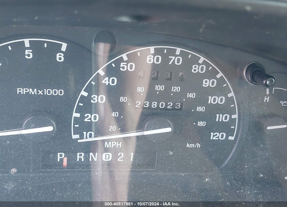 1999 MERCURY MOUNTAINEER VIN: 4M2DU55P7XUJ16589
