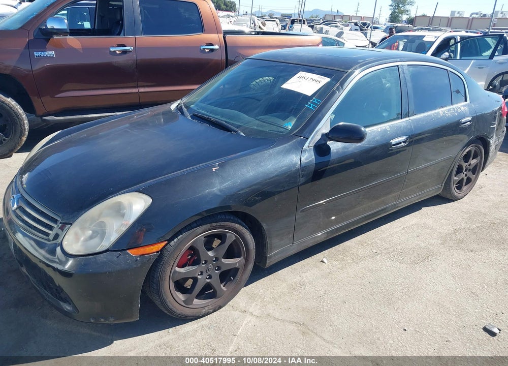 2006 INFINITI G35 VIN: JNKCV51EX6M507087