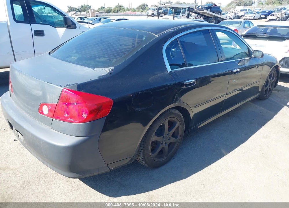 2006 INFINITI G35 VIN: JNKCV51EX6M507087