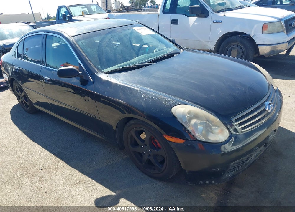 2006 INFINITI G35 VIN: JNKCV51EX6M507087