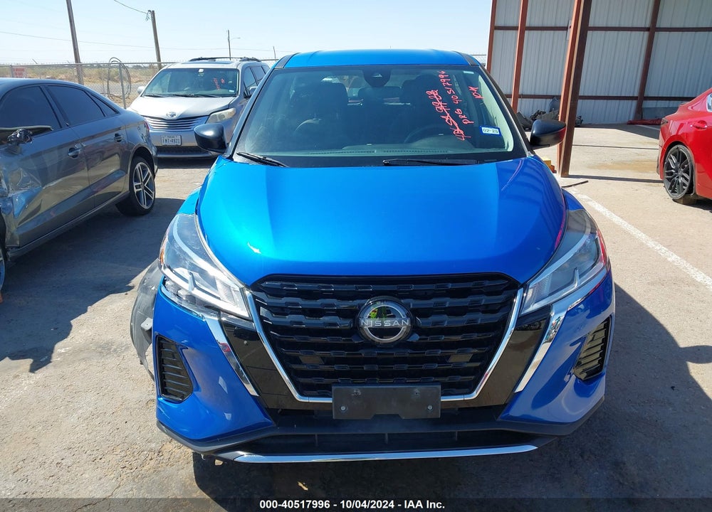 2022 NISSAN KICKS S XTRONIC CVT VIN: 3N1CP5BV6NL483859