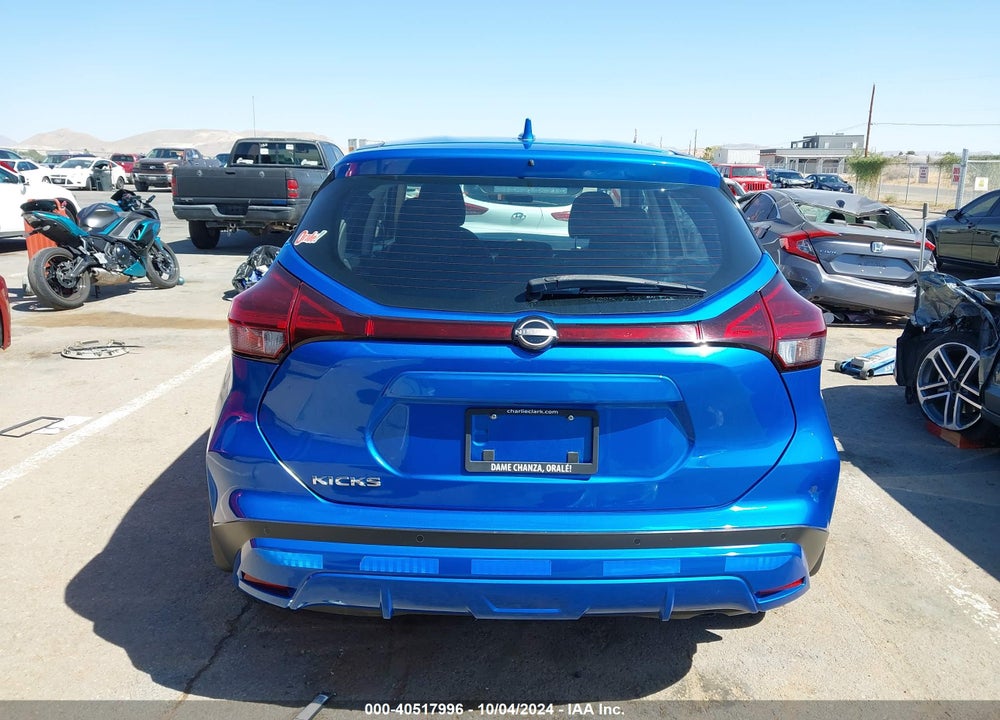 2022 NISSAN KICKS S XTRONIC CVT VIN: 3N1CP5BV6NL483859
