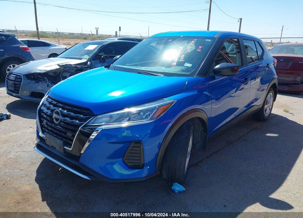2022 NISSAN KICKS S XTRONIC CVT VIN: 3N1CP5BV6NL483859