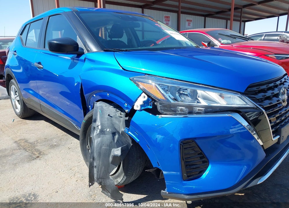 2022 NISSAN KICKS S XTRONIC CVT VIN: 3N1CP5BV6NL483859