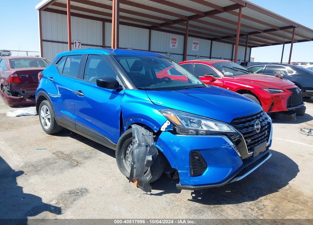 2022 NISSAN KICKS S XTRONIC CVT VIN: 3N1CP5BV6NL483859