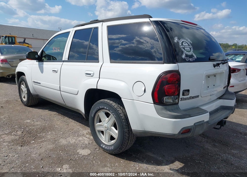 2002 CHEVROLET TRAILBLAZER LTZ VIN: 1GNDT13S422188807
