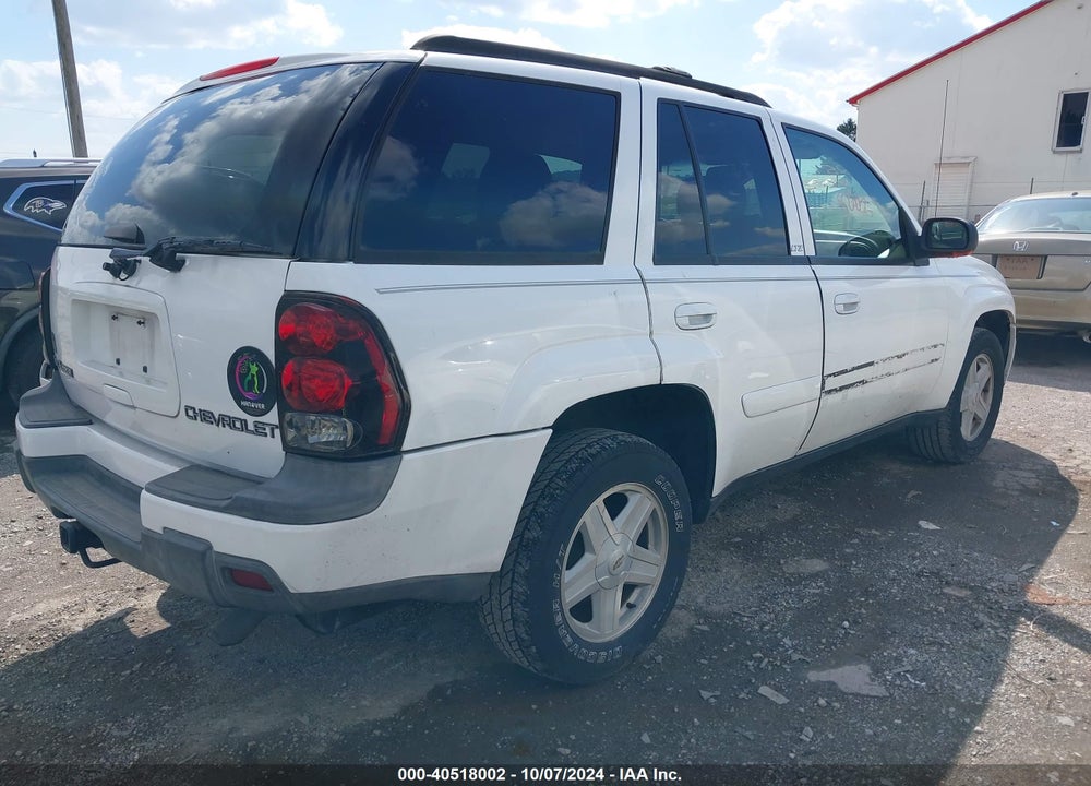 2002 CHEVROLET TRAILBLAZER LTZ VIN: 1GNDT13S422188807