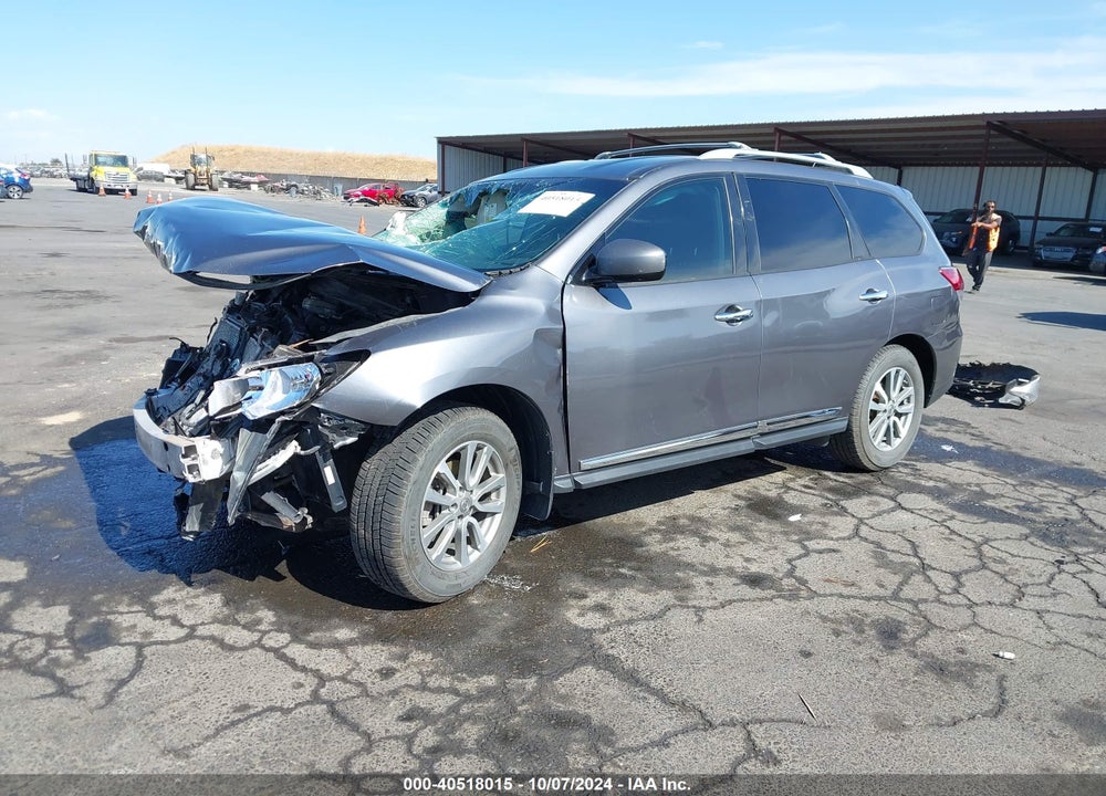 2016 NISSAN PATHFINDER SL VIN: 5N1AR2MMXGC629207