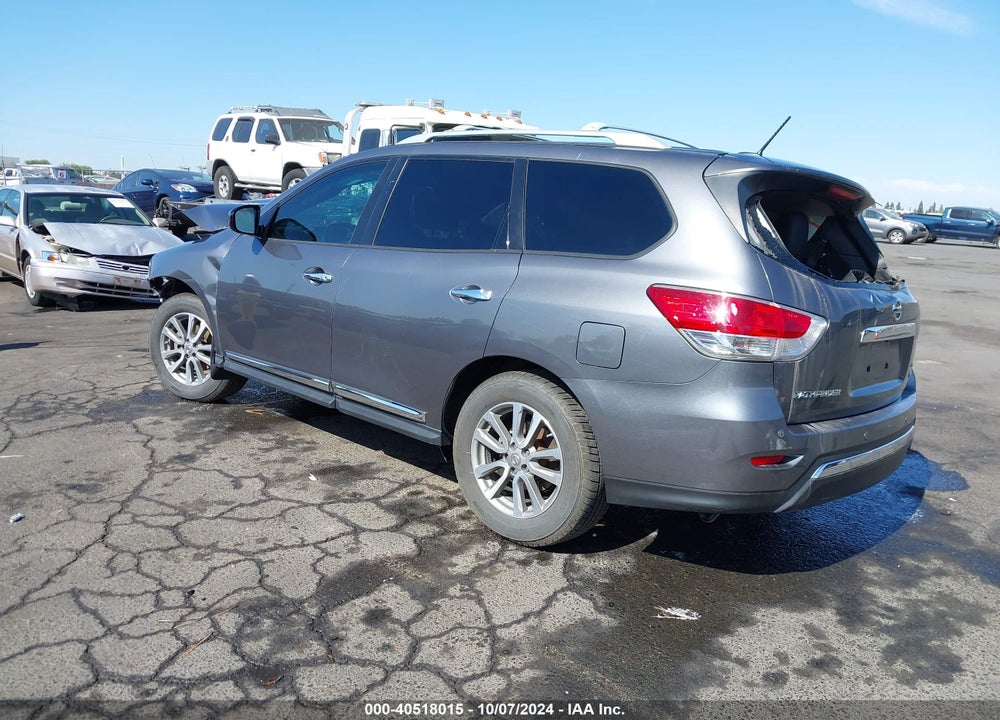 2016 NISSAN PATHFINDER SL VIN: 5N1AR2MMXGC629207