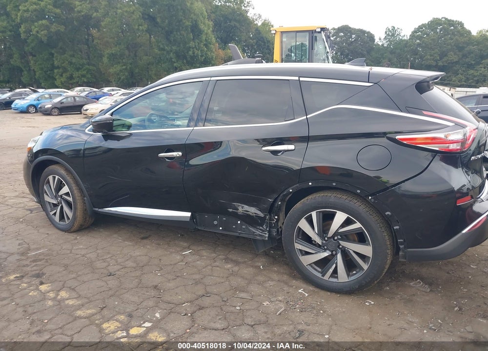 2017 NISSAN MURANO PLATINUM VIN: 5N1AZ2MGXHN203128