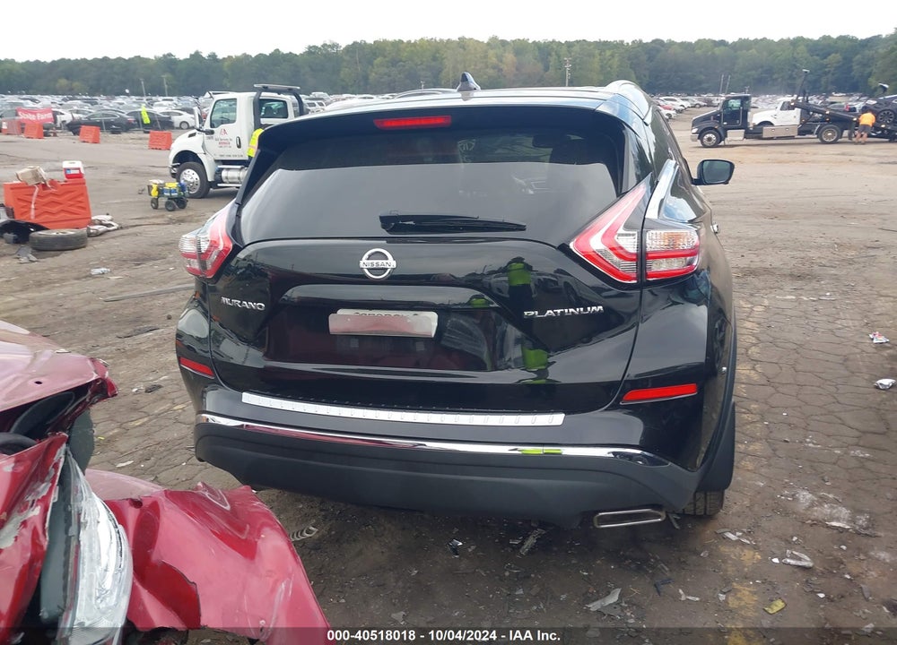 2017 NISSAN MURANO PLATINUM VIN: 5N1AZ2MGXHN203128