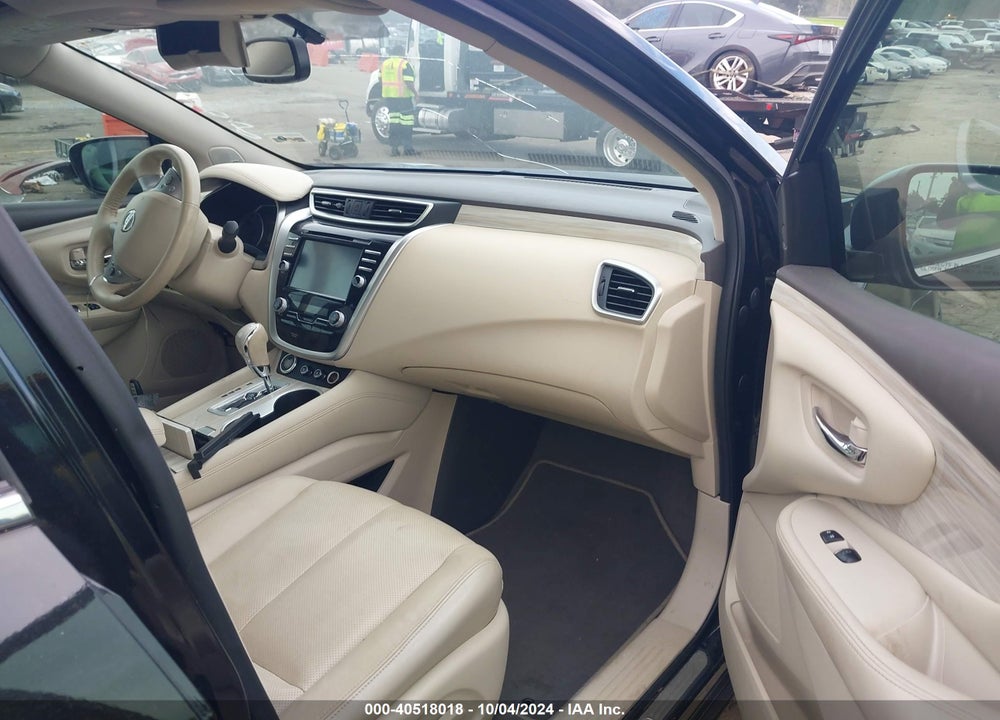 2017 NISSAN MURANO PLATINUM VIN: 5N1AZ2MGXHN203128