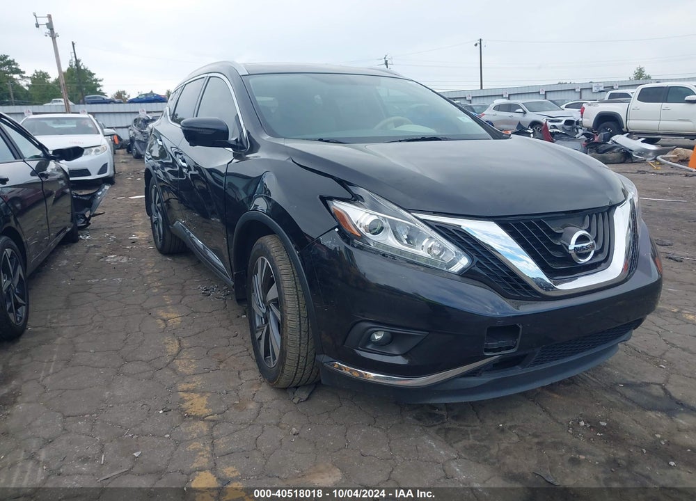 2017 NISSAN MURANO PLATINUM VIN: 5N1AZ2MGXHN203128