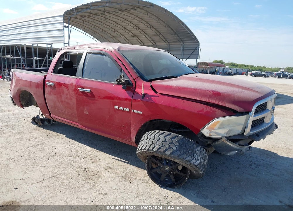 2010 DODGE RAM 1500 SLT/SPORT/TRX VIN: 1D7RB1CT5AS104248