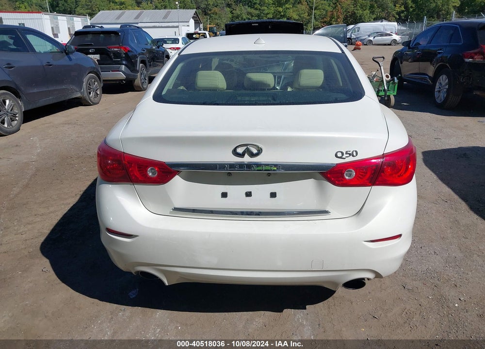 2015 INFINITI Q50 PREMIUM VIN: JN1BV7AP7FM345755