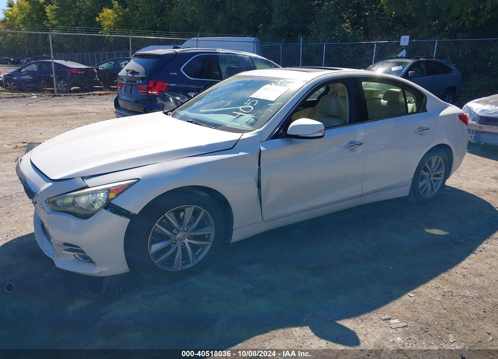 2015 INFINITI Q50 PREMIUM VIN: JN1BV7AP7FM345755