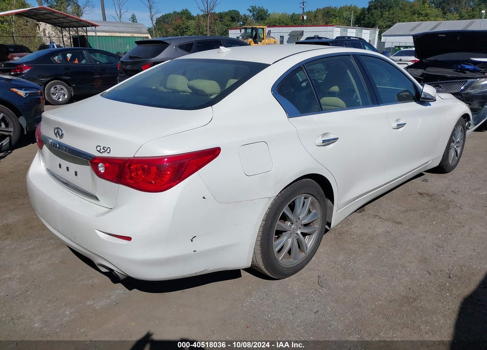 2015 INFINITI Q50 PREMIUM VIN: JN1BV7AP7FM345755