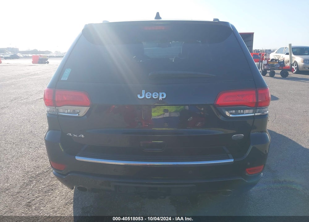 2015 JEEP GRAND CHEROKEE OVERLAND VIN: 1C4RJFCGXFC754370