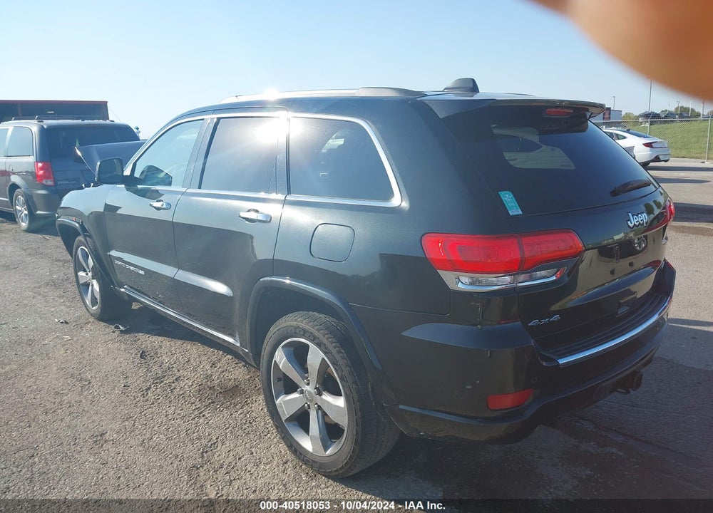 2015 JEEP GRAND CHEROKEE OVERLAND VIN: 1C4RJFCGXFC754370