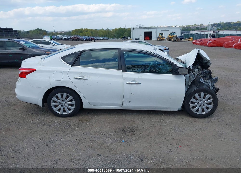 2018 NISSAN SENTRA S VIN: 3N1AB7APXJY323162