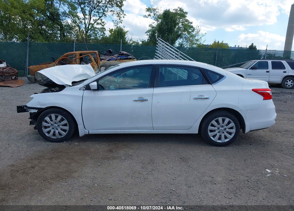 2018 NISSAN SENTRA S VIN: 3N1AB7APXJY323162