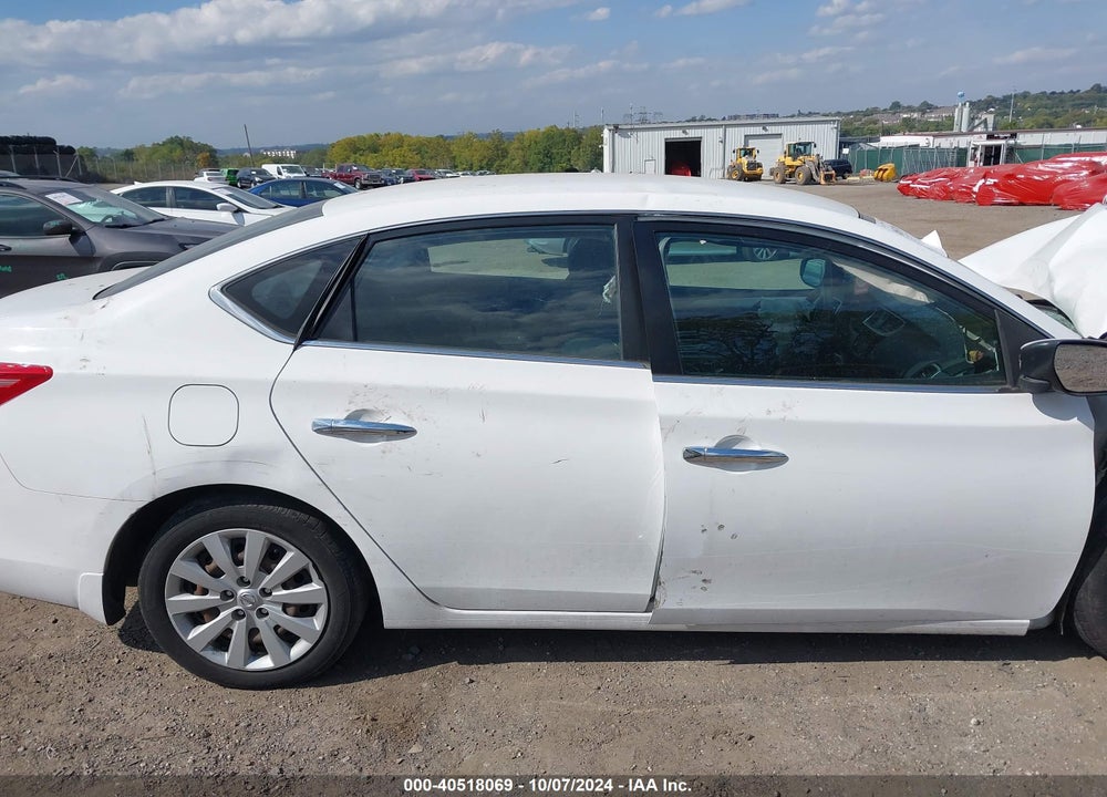 2018 NISSAN SENTRA S VIN: 3N1AB7APXJY323162