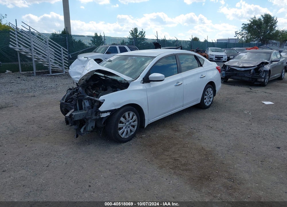 2018 NISSAN SENTRA S VIN: 3N1AB7APXJY323162