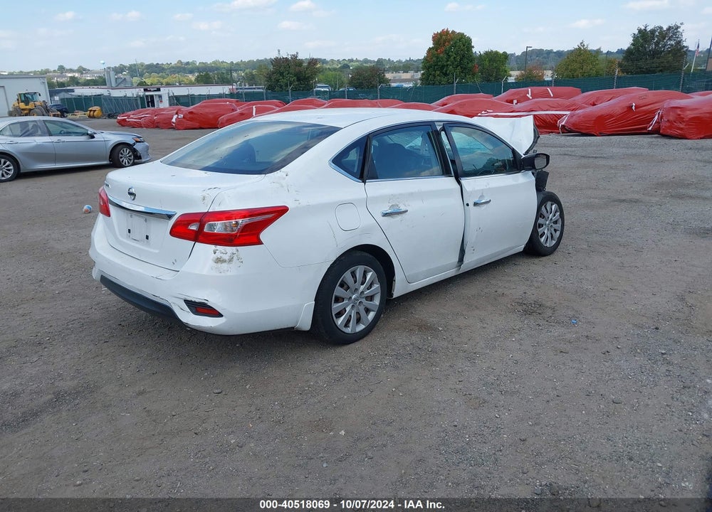 2018 NISSAN SENTRA S VIN: 3N1AB7APXJY323162