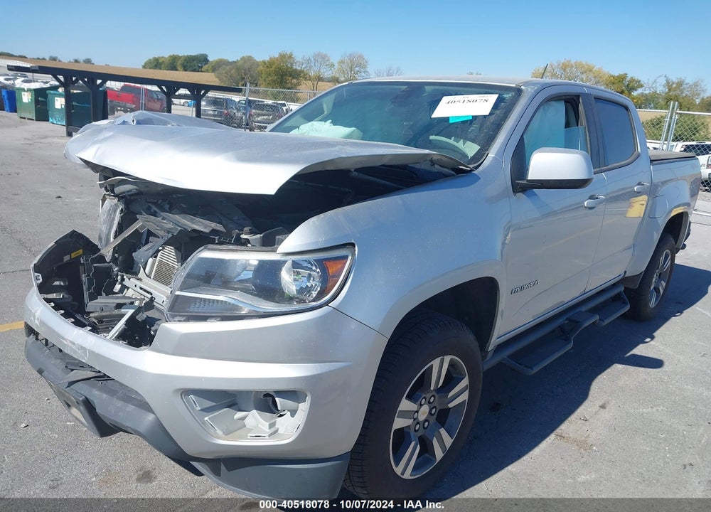 2018 CHEVROLET COLORADO WT VIN: 1GCGTBEN8J1107427