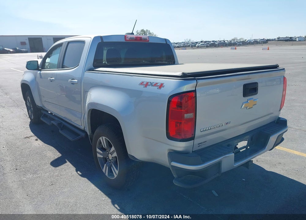 2018 CHEVROLET COLORADO WT VIN: 1GCGTBEN8J1107427