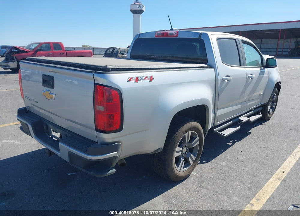 2018 CHEVROLET COLORADO WT VIN: 1GCGTBEN8J1107427
