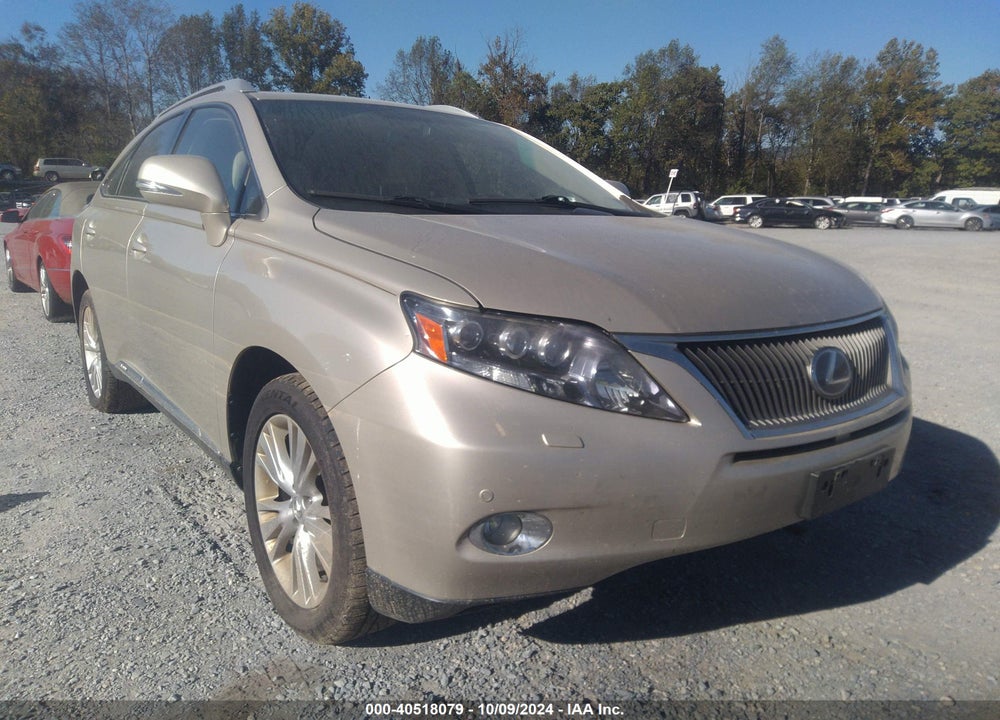 2012 LEXUS RX 450H VIN: JTJBC1BA4C2428722