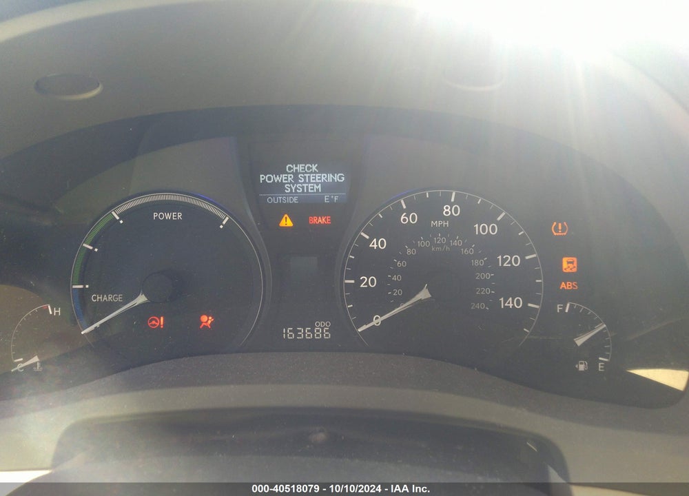 2012 LEXUS RX 450H VIN: JTJBC1BA4C2428722