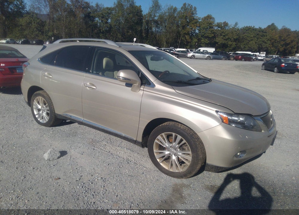 2012 LEXUS RX 450H VIN: JTJBC1BA4C2428722