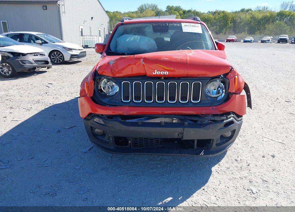 2017 JEEP RENEGADE LATITUDE 4X4 VIN: ZACCJBBB3HPF26388