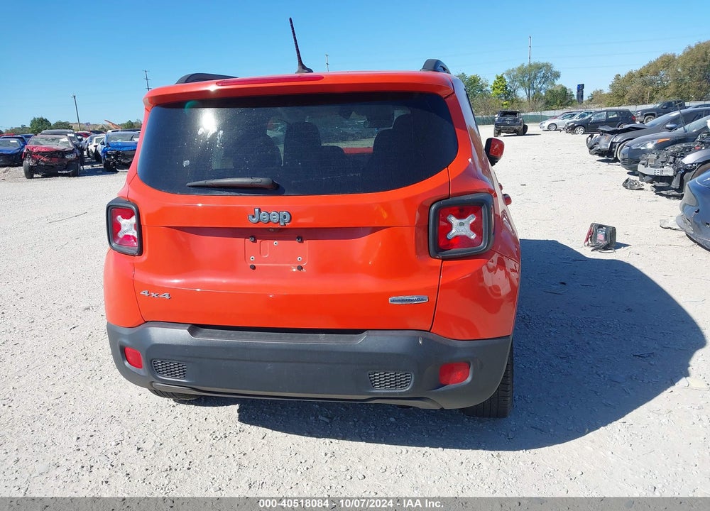 2017 JEEP RENEGADE LATITUDE 4X4 VIN: ZACCJBBB3HPF26388