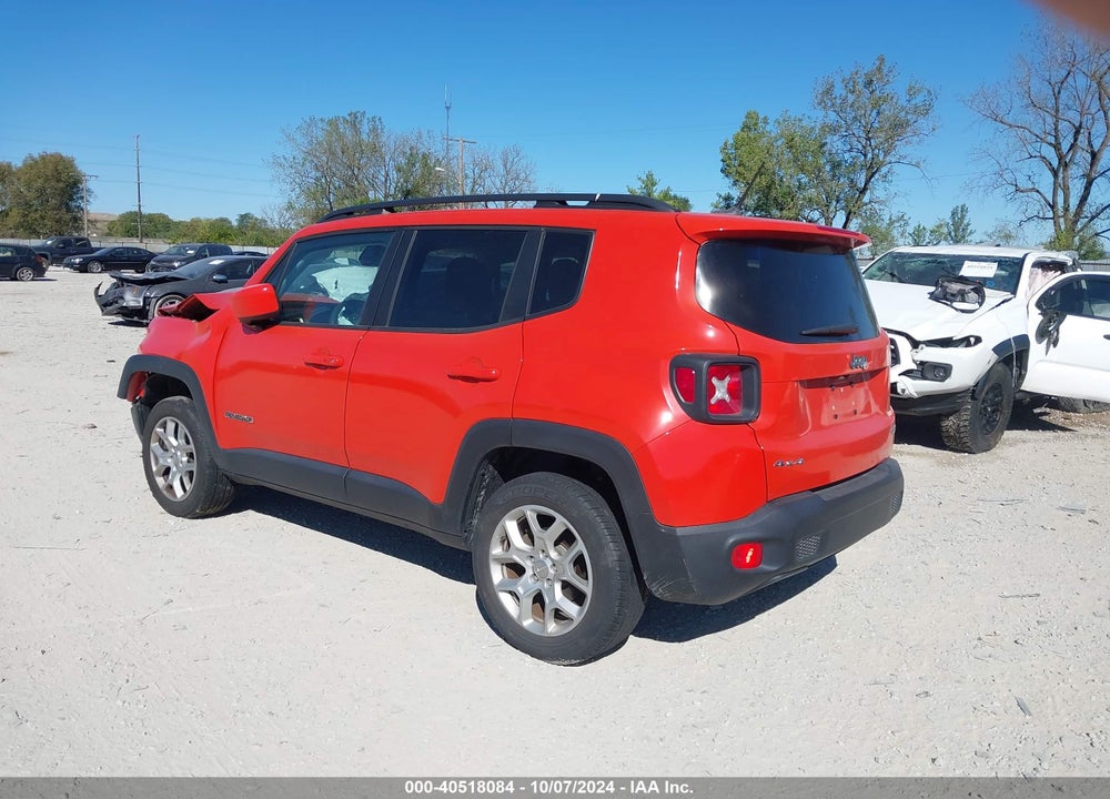 2017 JEEP RENEGADE LATITUDE 4X4 VIN: ZACCJBBB3HPF26388