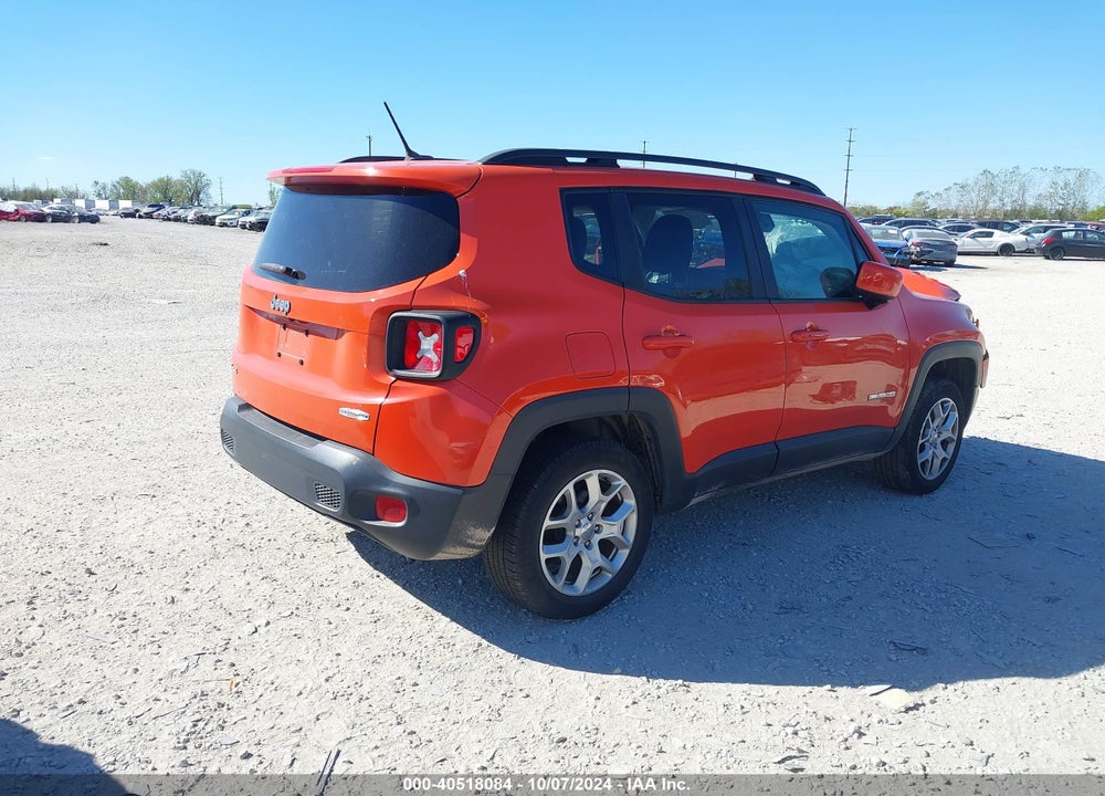 2017 JEEP RENEGADE LATITUDE 4X4 VIN: ZACCJBBB3HPF26388