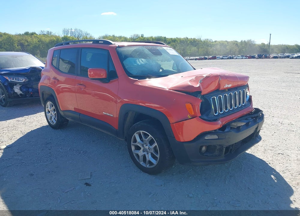 2017 JEEP RENEGADE LATITUDE 4X4 VIN: ZACCJBBB3HPF26388
