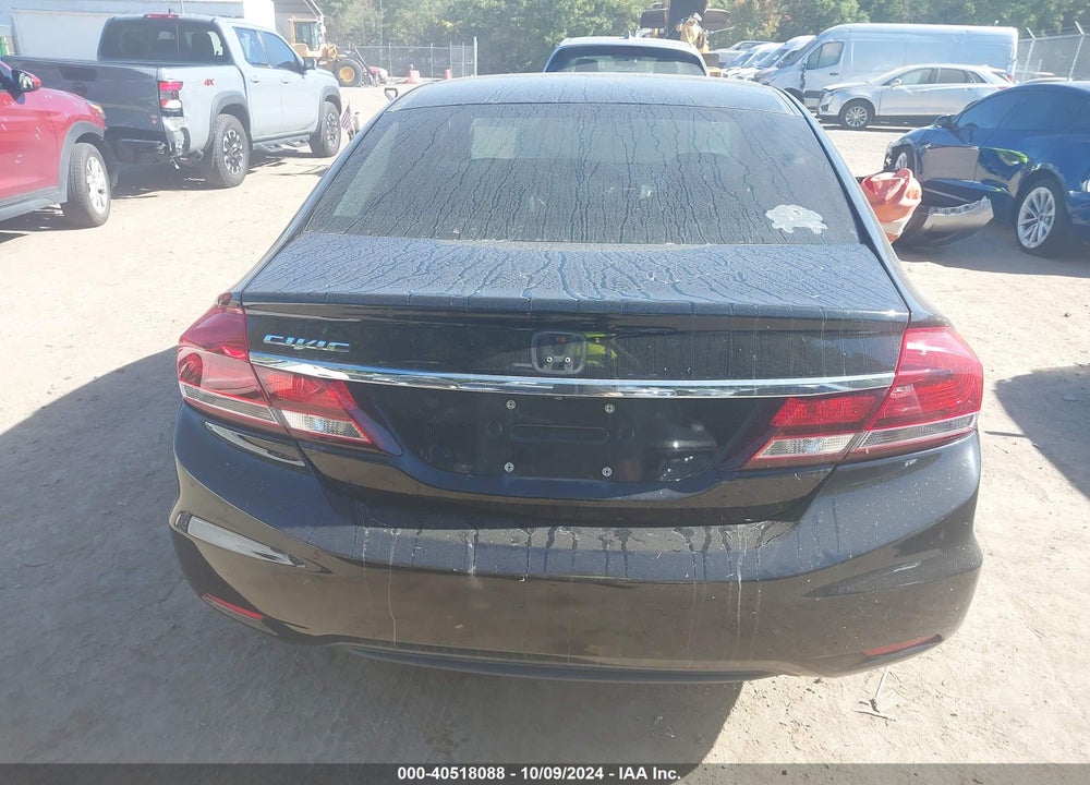 2015 HONDA CIVIC LX VIN: 19XFB2F52FE246504