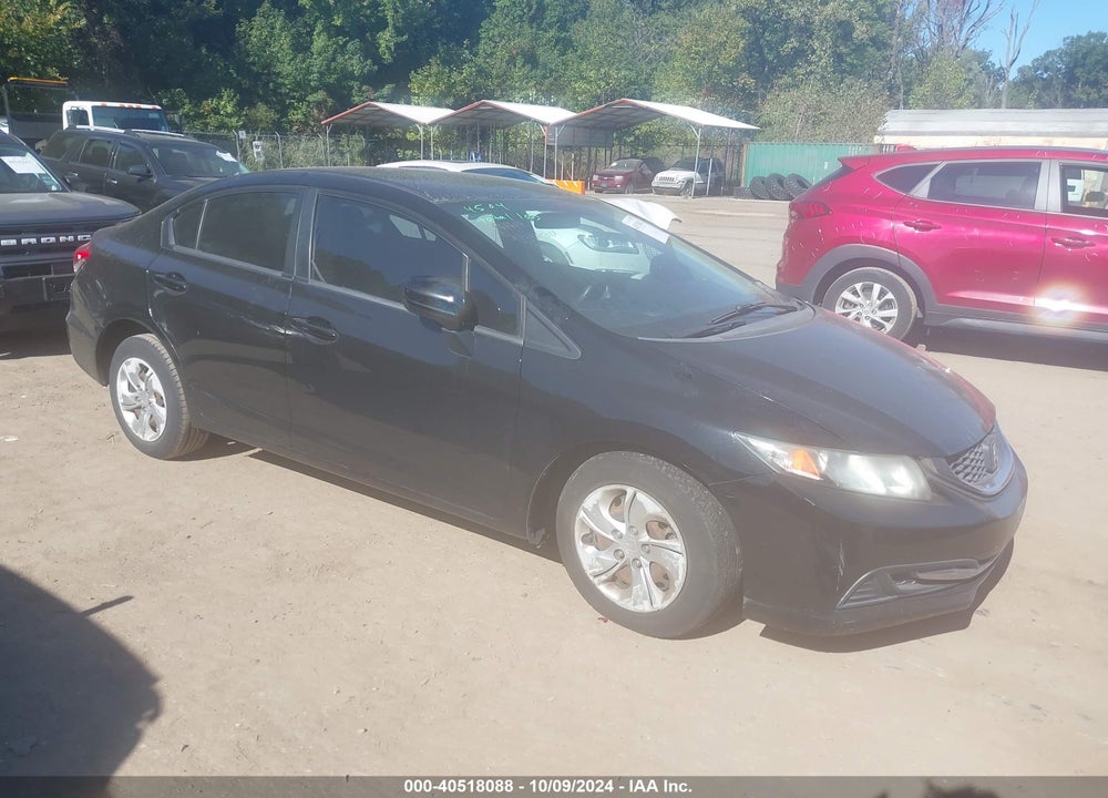 2015 HONDA CIVIC LX VIN: 19XFB2F52FE246504