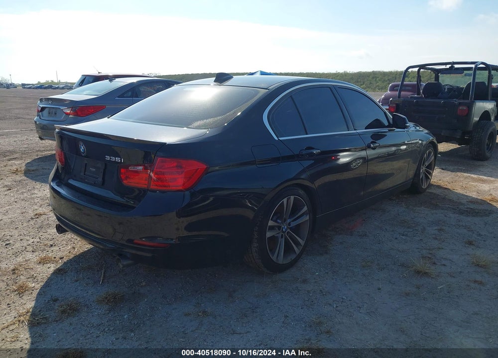 2015 BMW 3 SERIES 335I VIN: WBA3A9C51FF686767