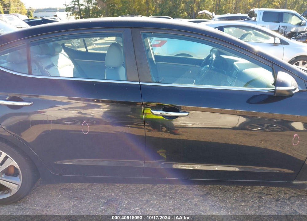 2017 HYUNDAI ELANTRA LIMITED VIN: KMHD84LF5HU147108