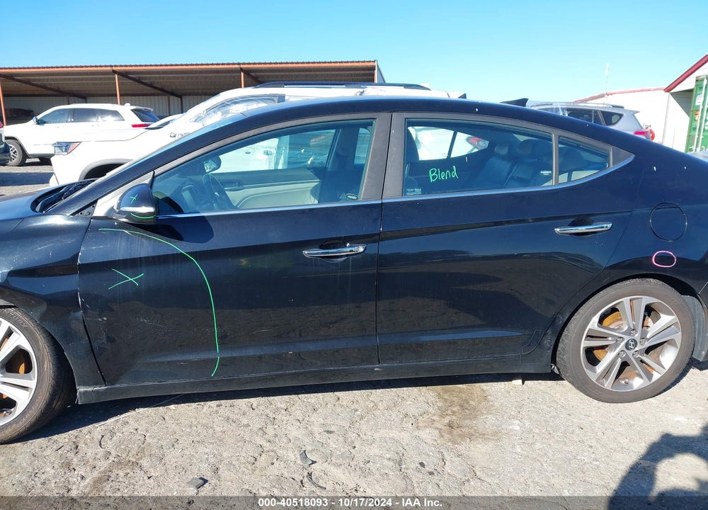 2017 HYUNDAI ELANTRA LIMITED VIN: KMHD84LF5HU147108