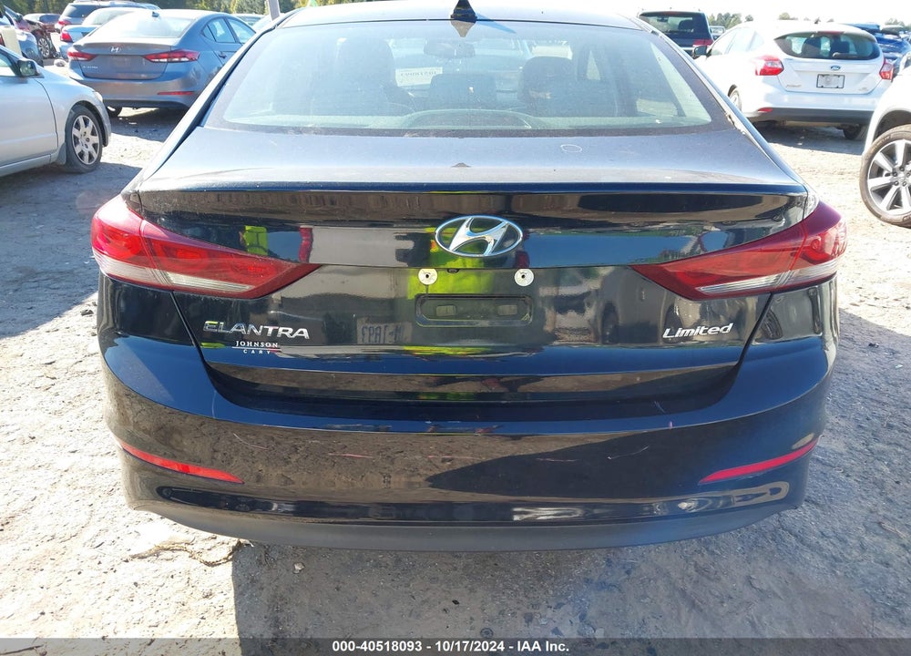 2017 HYUNDAI ELANTRA LIMITED VIN: KMHD84LF5HU147108